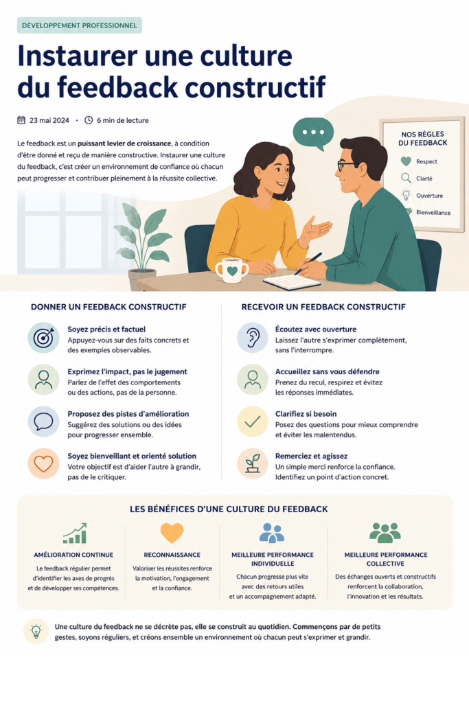 culture du feedback